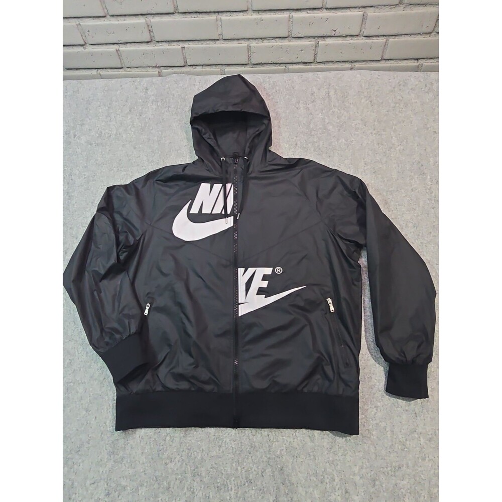 Nike Windrunner Jacket GX Black / White AJ2974-010 Women’s Sz: XL